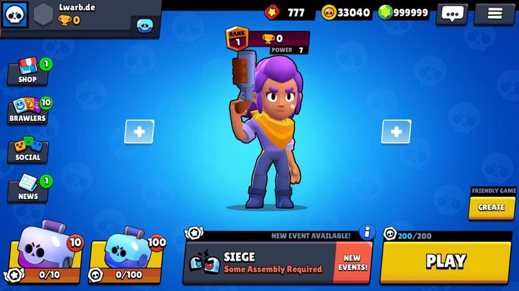 Null S Brawl Stars Updated 18 104 With Bibi Latest Version 2019 - apk brawl stars 18.104