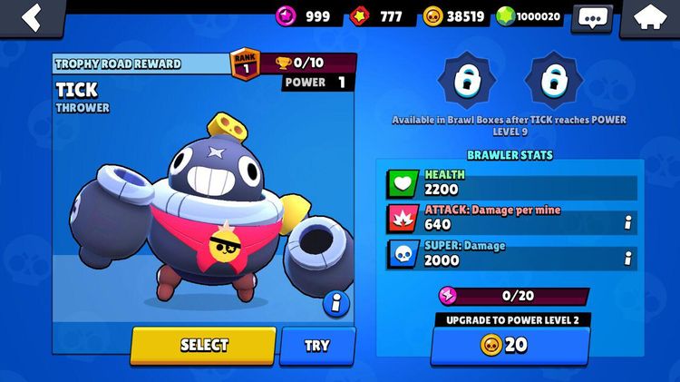 Download Null S Brawl 19 111 Latest Version With New Brawler Tick - bruno clash brawl stars