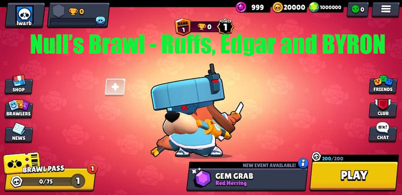 Download Nulls Brawl 32 170 Brawl Stars With Brawlers Edgar And Byron - brawl stars how to unlock pam